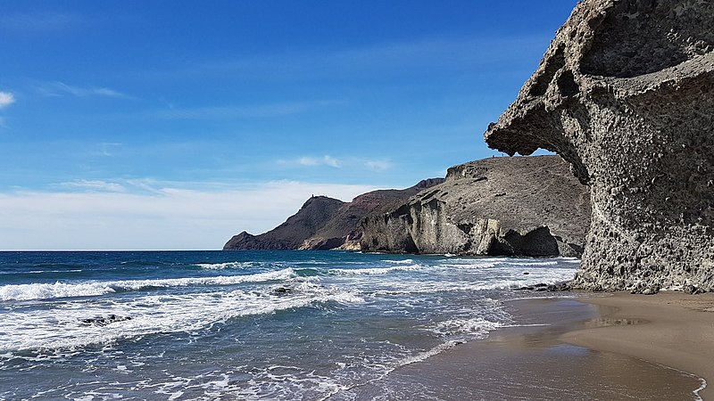 Visiter le Parc naturel de Cabo de Gata - Playa del Monsul - Nijar - Almeria - Andalousie